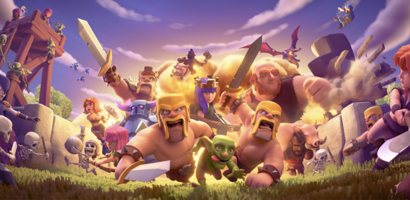 Mobilde En Çok İndirilen Ücretsiz Oyunlar (Güncel Liste) 9 clash of clans