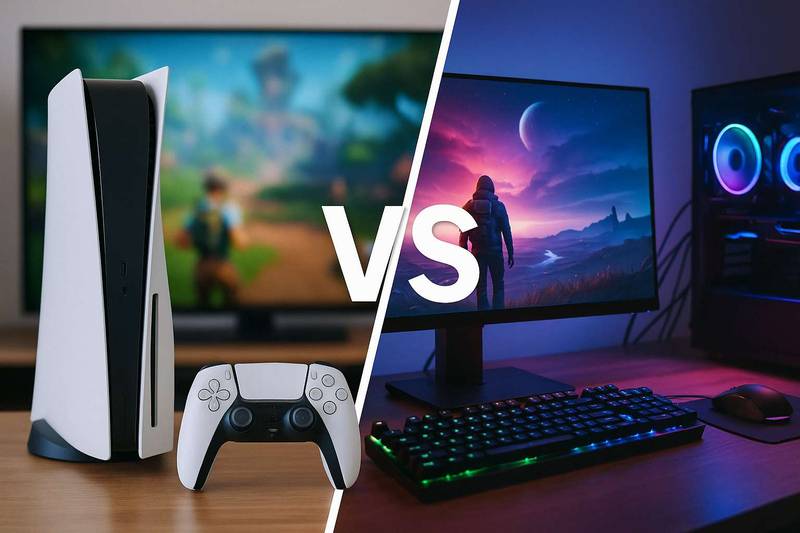 Oyun Konsolu Mu, PC Mi? 2025 İçin Karar Rehberi