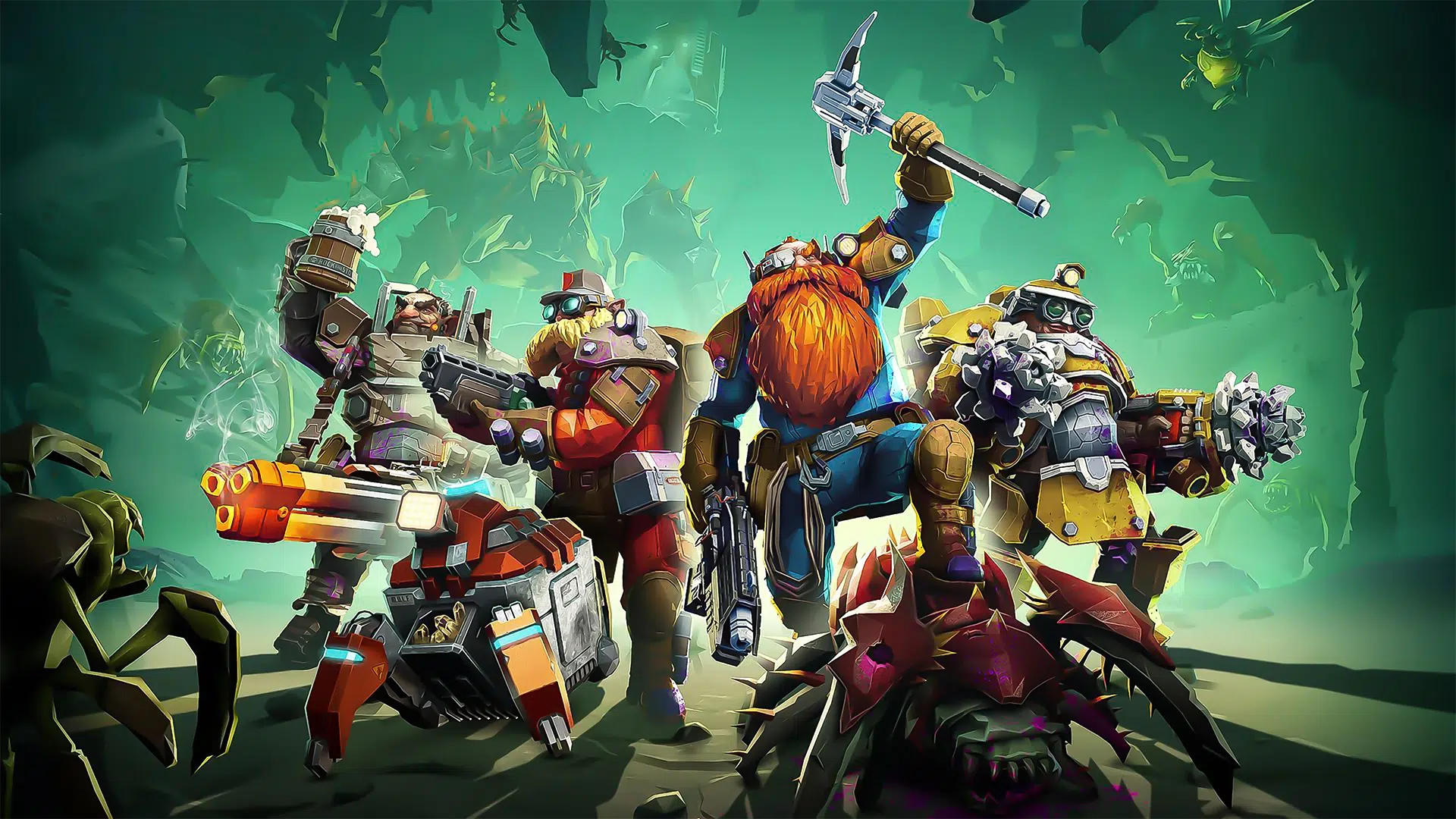 Eğlenceyi İkiye Katlayan Co-op Oyunlar Listesi 3 Deep Rock Galactic