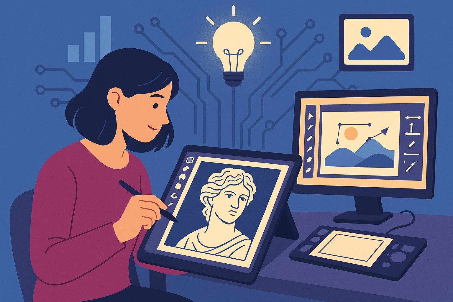 Gelişen Teknolojiyle Dijital Sanatın Yükselişi 1 Dijital Sanat