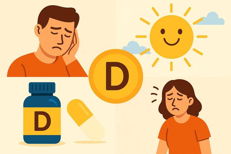 D Vitamini Eksikliğinin Belirtileri ve Çözüm Yolları