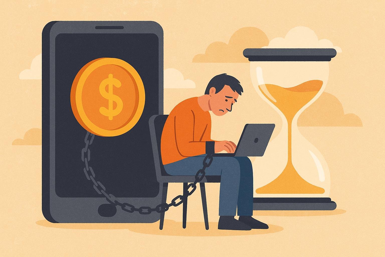 Dijital Kölelik: Gelir Elde Ederken Zamanı Kaybetmek