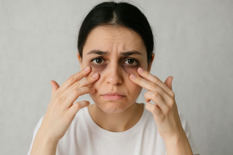 Göz Altı Morlukları Sadece Uykusuzluktan mı Kaynaklanır?