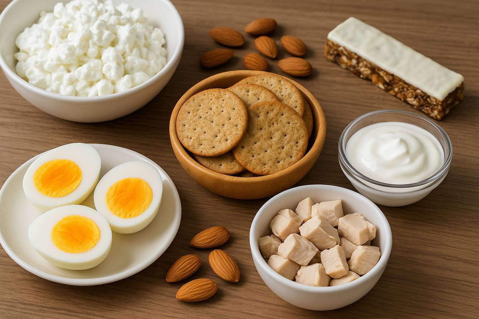 Ara Öğünlerde Tüketilebilecek Protein Ağırlıklı Seçenekler