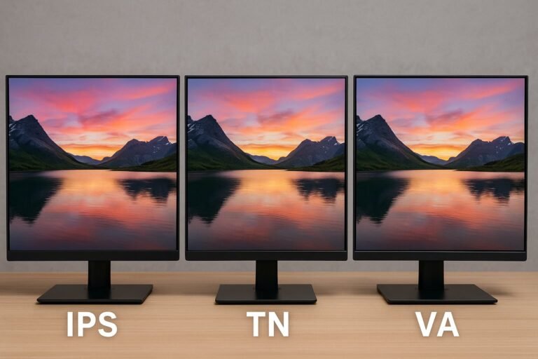 Monitör Seçimi: IPS, TN ve VA Panel Farkları Nelerdir?