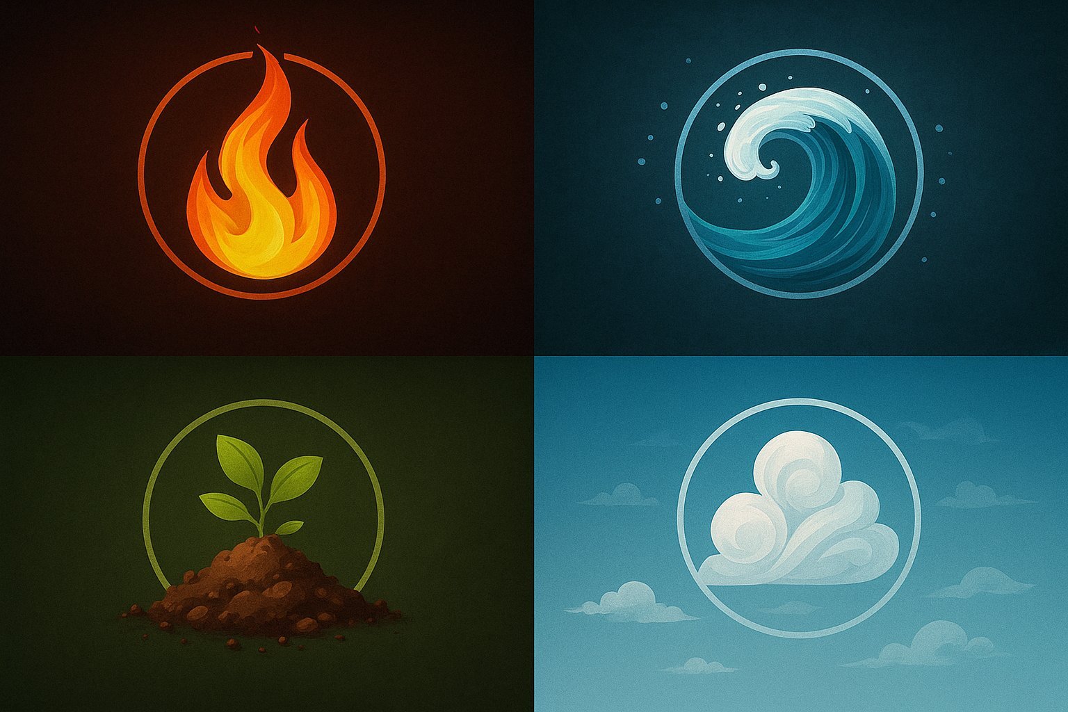 Hangi Element (Ateş, Su, Toprak, Hava) Ruhuna Yakın?