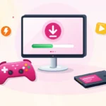 İlerleme çubuğu olan monitör, SSD ve oyun kumandası: PC oyunları nasıl yüklenir rehberi